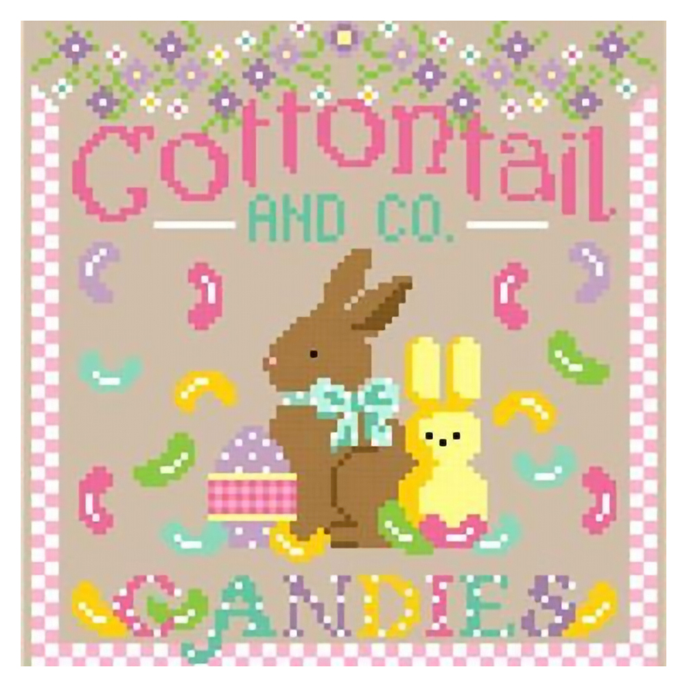 

Easter Bunny - 11CT Stamped Cross Stitch - 30*30CM, 501 Original