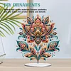 (US Only)Diamond Painting Desktop Decoration for Office Desktop Decor (Gorgeous Flower)