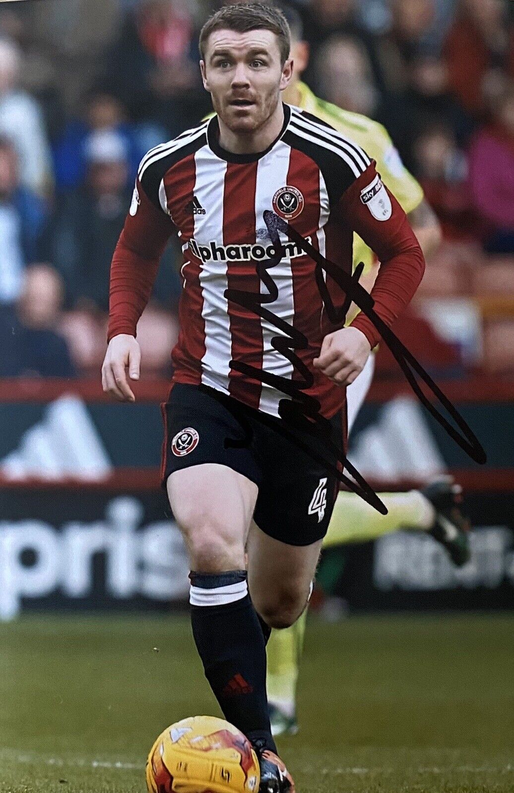 John Fleck Genuine Hand Signed Sheffield United 6X4 Photo Poster painting