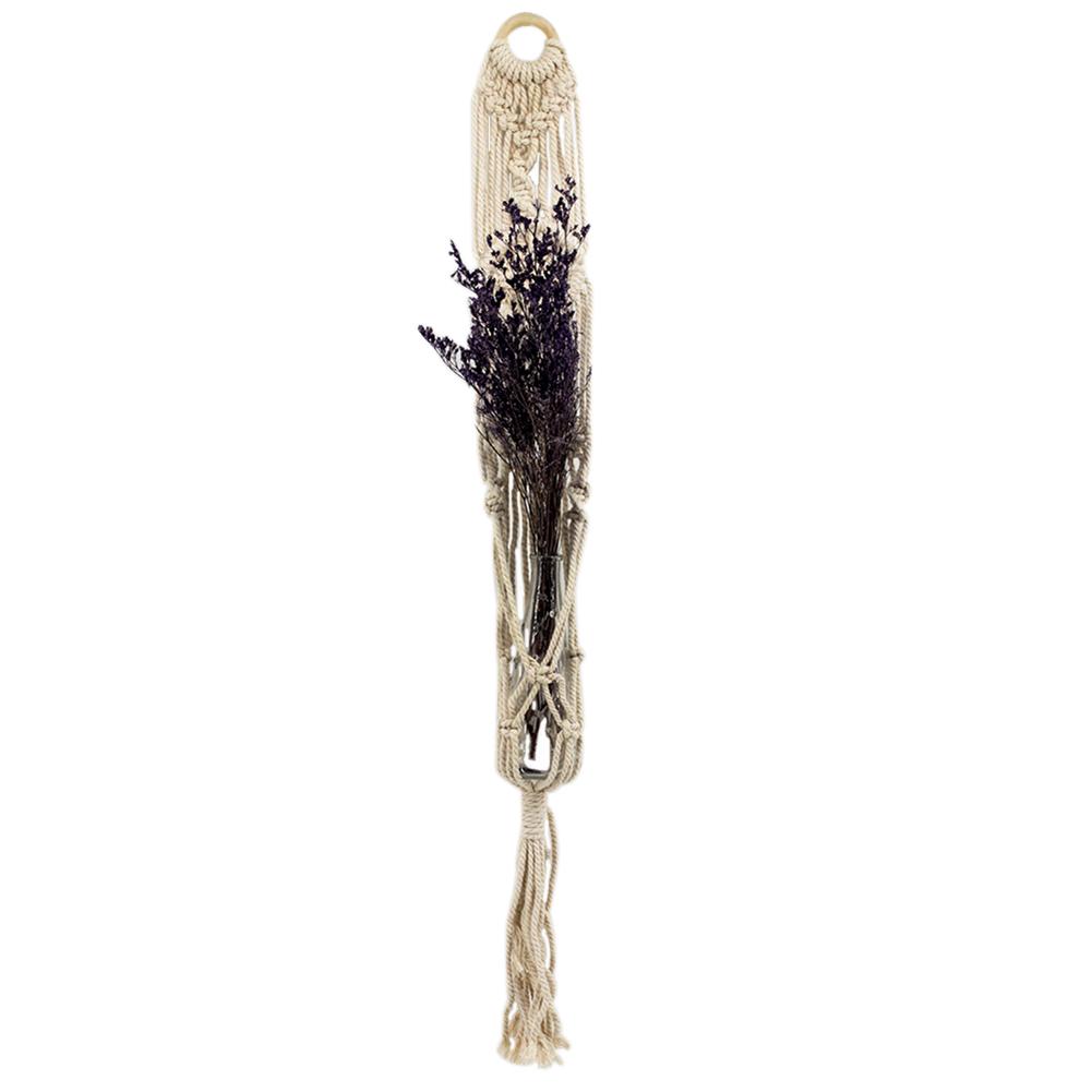 

Vintage Macrame Flowerpot Holder String Hanging Rope Wall Plants Hanger, 501 Original