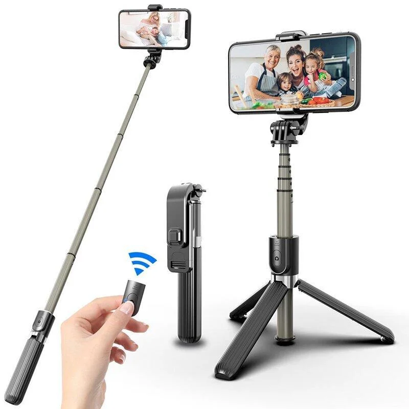(SALE NOW--48% OFF)6 In 1 Wireless Bluetooth Selfie Stick(BUY 2 GET FREE SHIPPING)