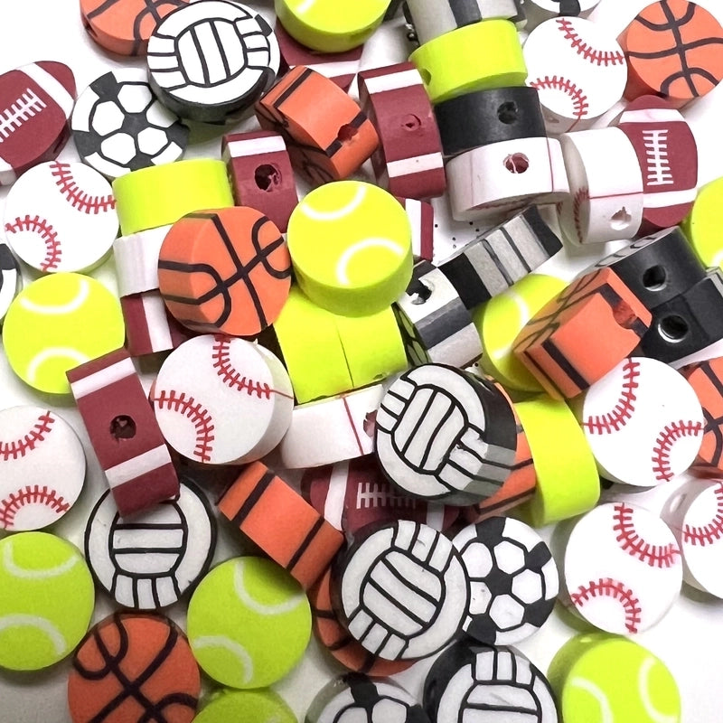 200 Pieces/Package Diameter 10mm Soft Clay Ball Beads