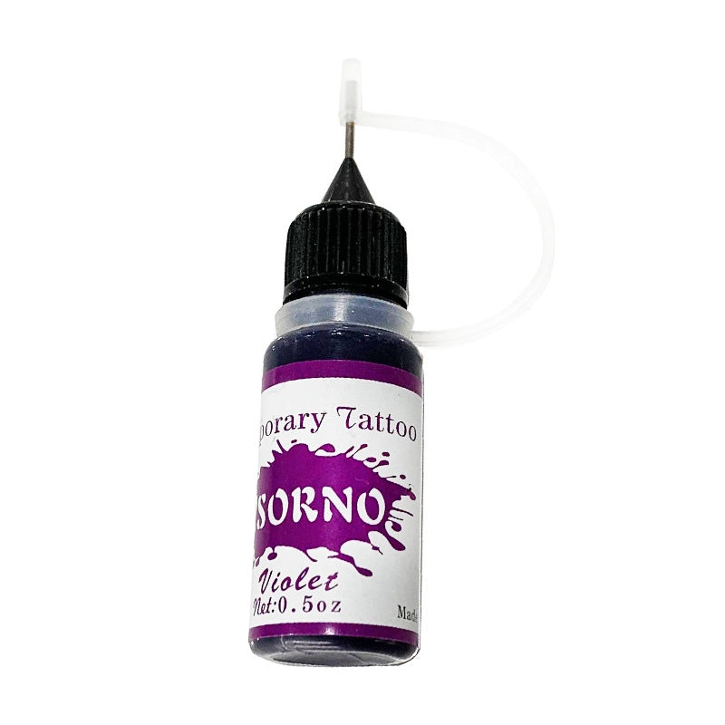 Hand-painted Pigment Color Black Henna Paste Tattoo Juice Paste Jagua Plant Paste Hollow Template