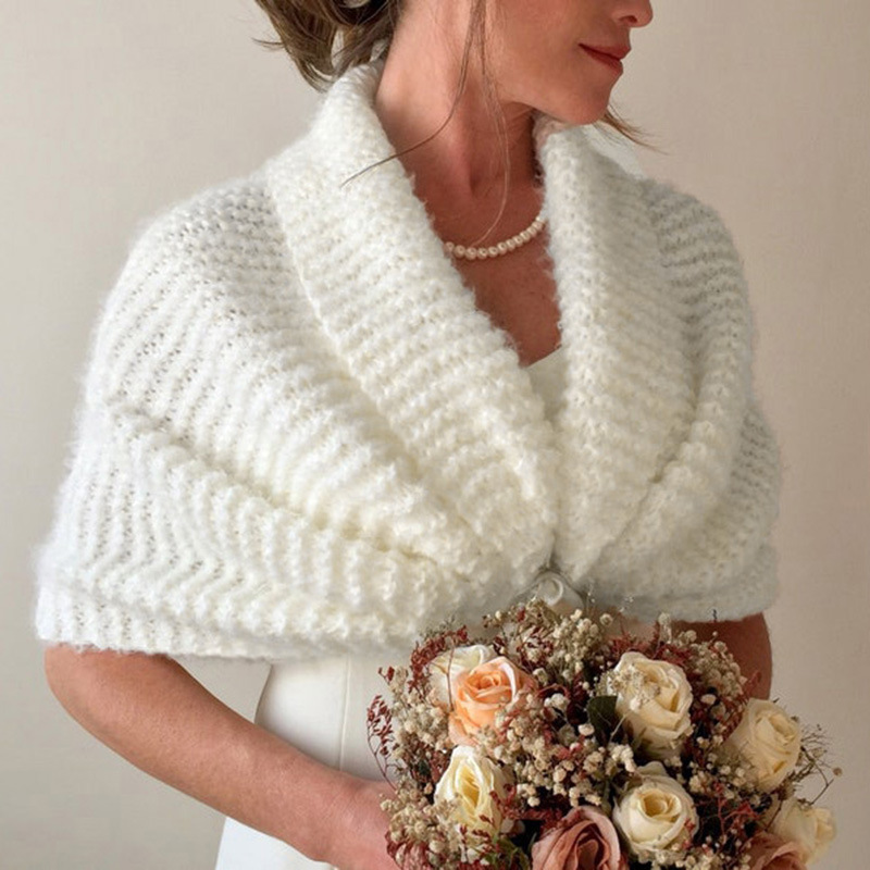 All-match woolen shawl all-match small vest