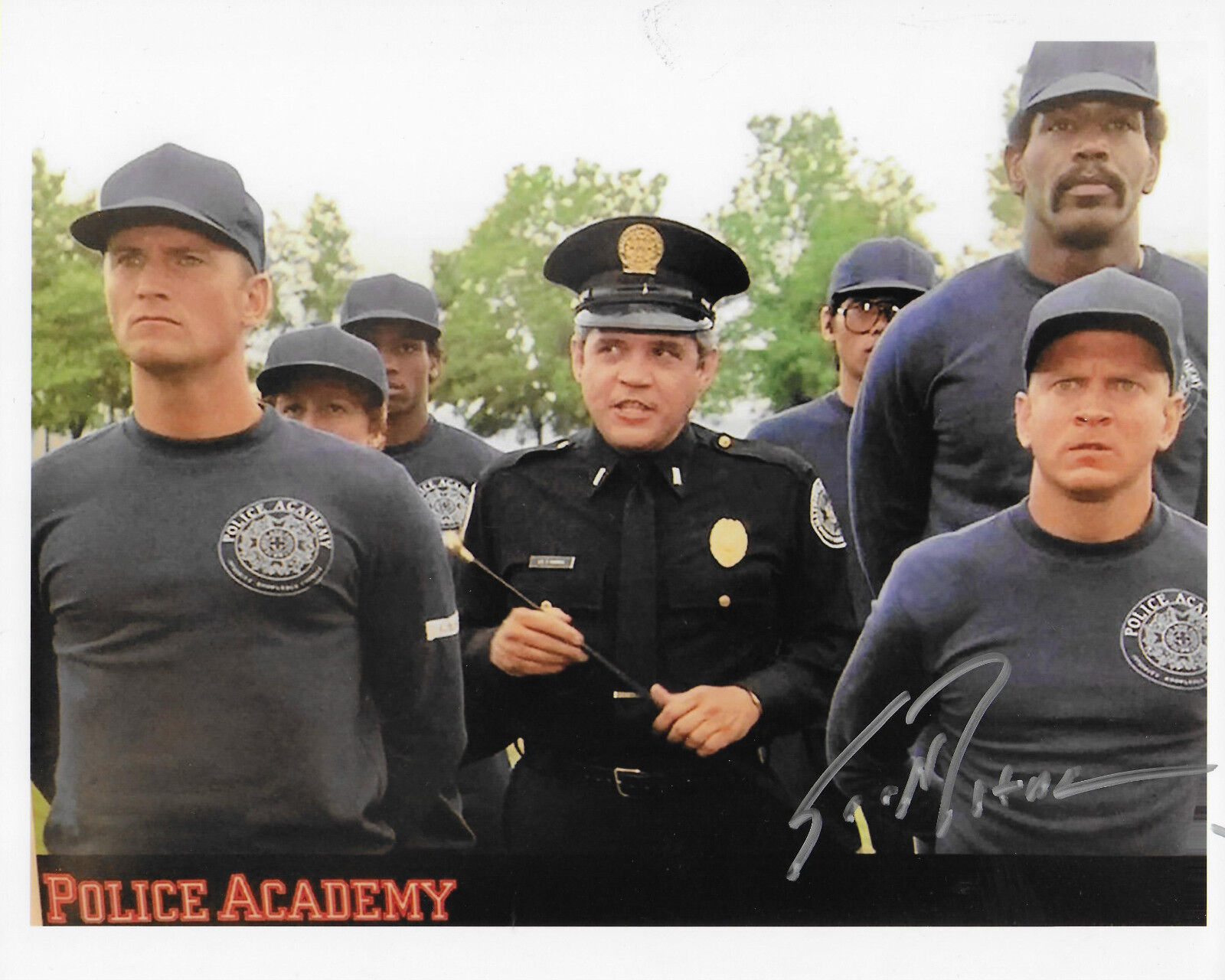 Scott Thomson Original Autographed 8X10 Photo Poster painting - Police Academy