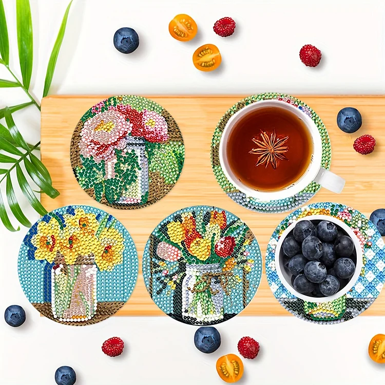 Fruit Diamond Art Coasters 