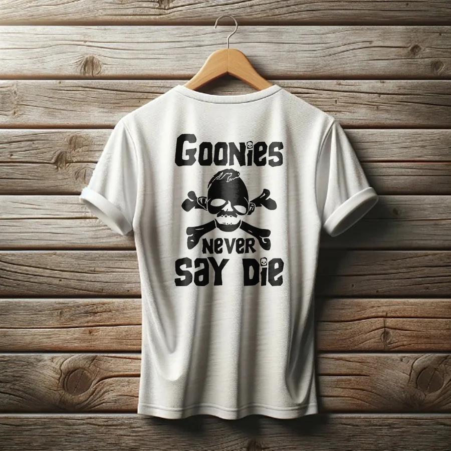 Goonies Never Say Die Printed Men's T-shirt