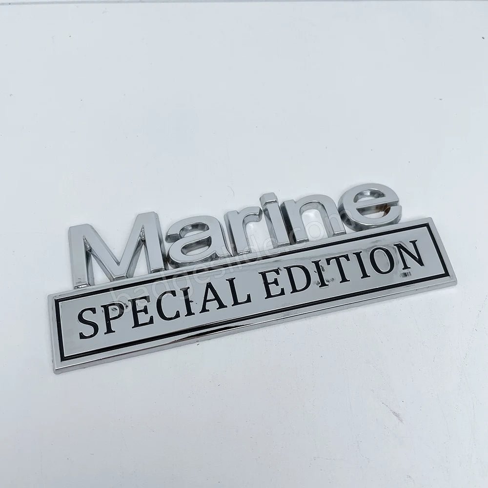 Marine Edition Metal Car Emblem