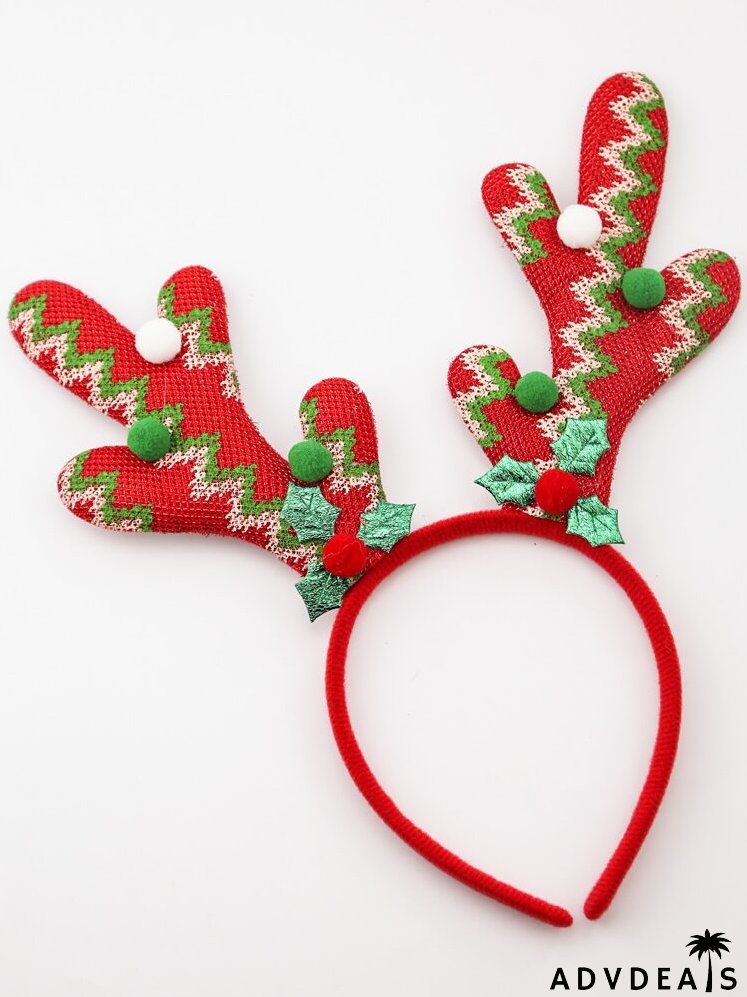 Christmas Antlers Decor Headband
