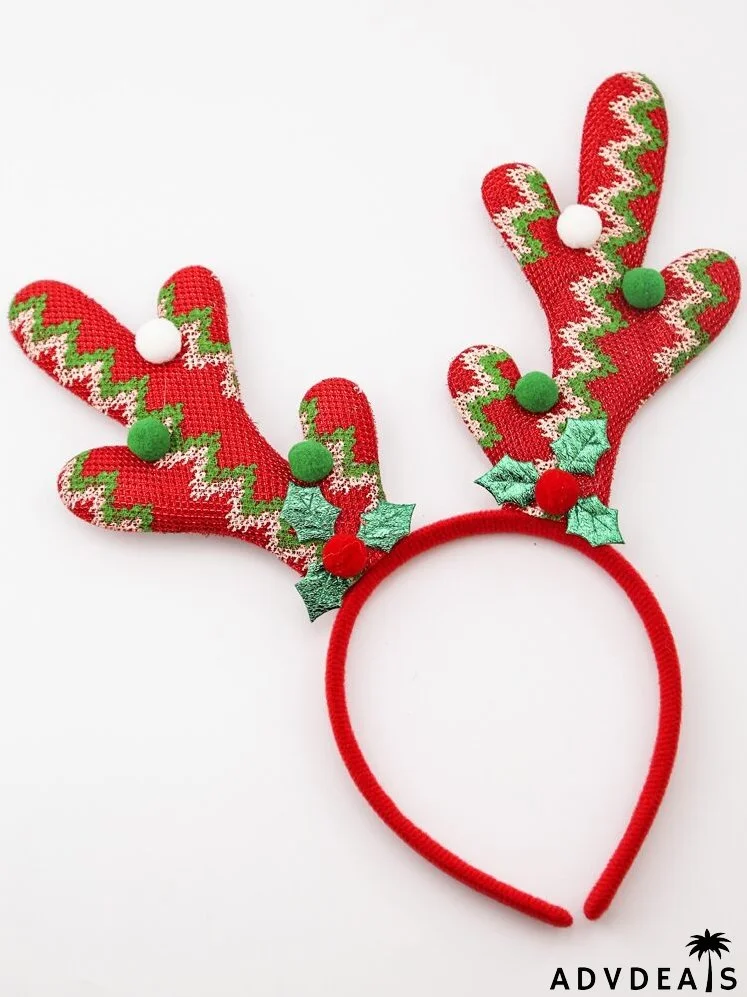 Christmas Antlers Decor Headband