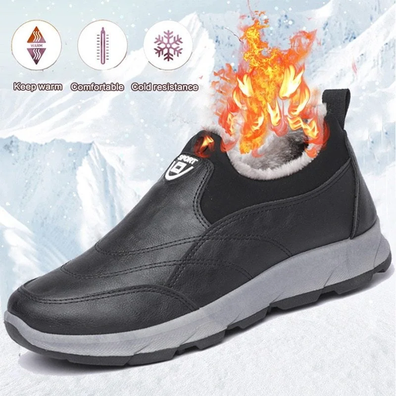 🎉Early New Year Sale - SAVE 50% OFF - Winter Waterproof PU Leather Boots(Buy 2 Get Free Shipping)