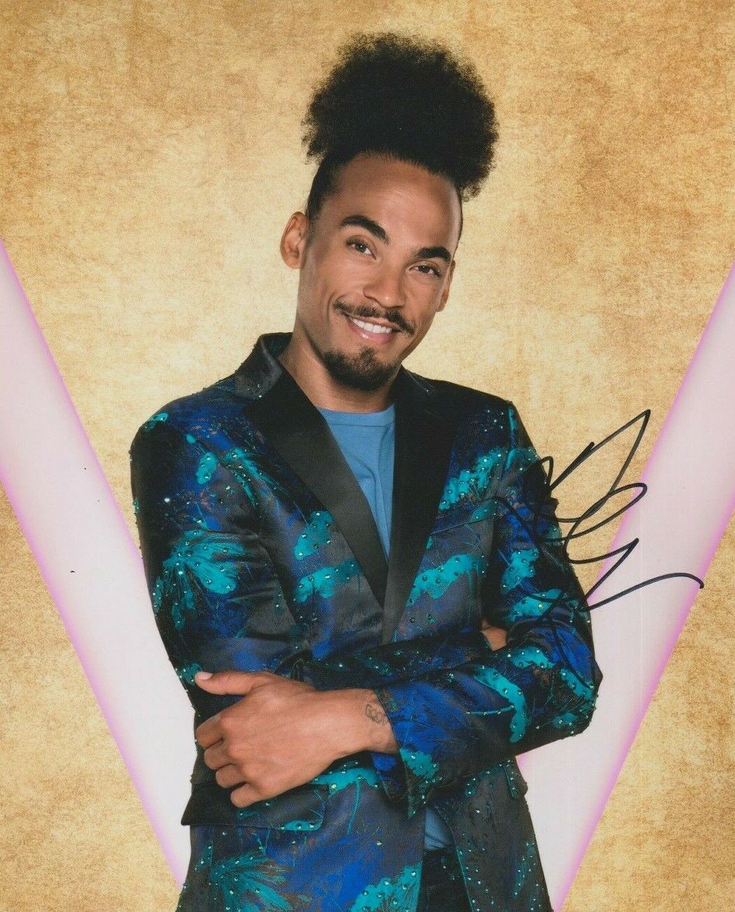 Dev Griffin **HAND SIGNED** 10x8 Photo Poster painting ~ Strictly come dancing