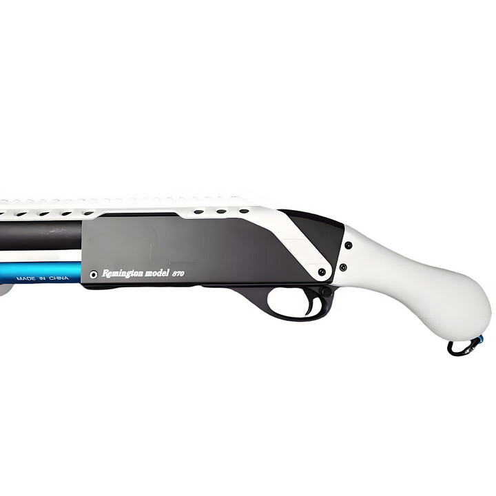 その他 m870 CYMA] M870 Pump Action Airsoft Shotgun – SIXmm (6mm)