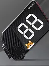 Bicycle Rear Number Light Sign Type-C Rechargeable Bicycle LED Taillights 3 Modes Road Bike Illuminated Tailplates Night Riding Safety Warning Lights