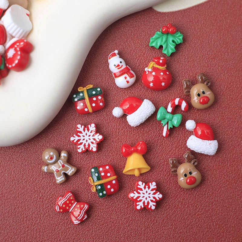 100 Pieces 5 PCS/Package Resin Cartoon Jewelry Accessories