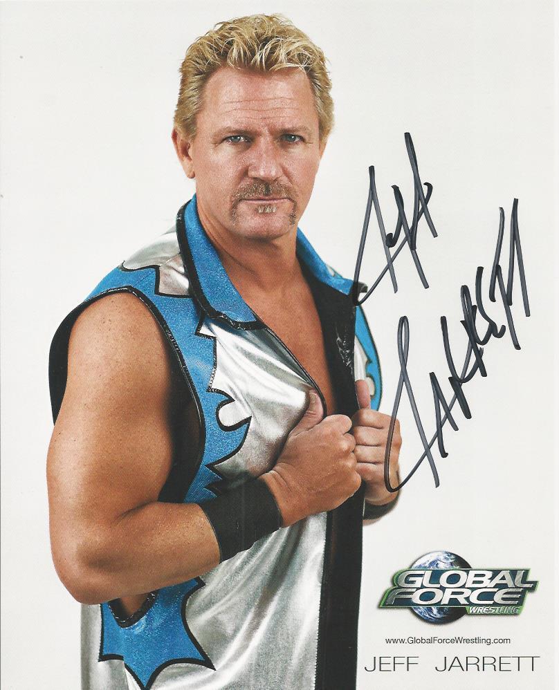 Jeff Jarrett - WWE signed Photo Poster painting