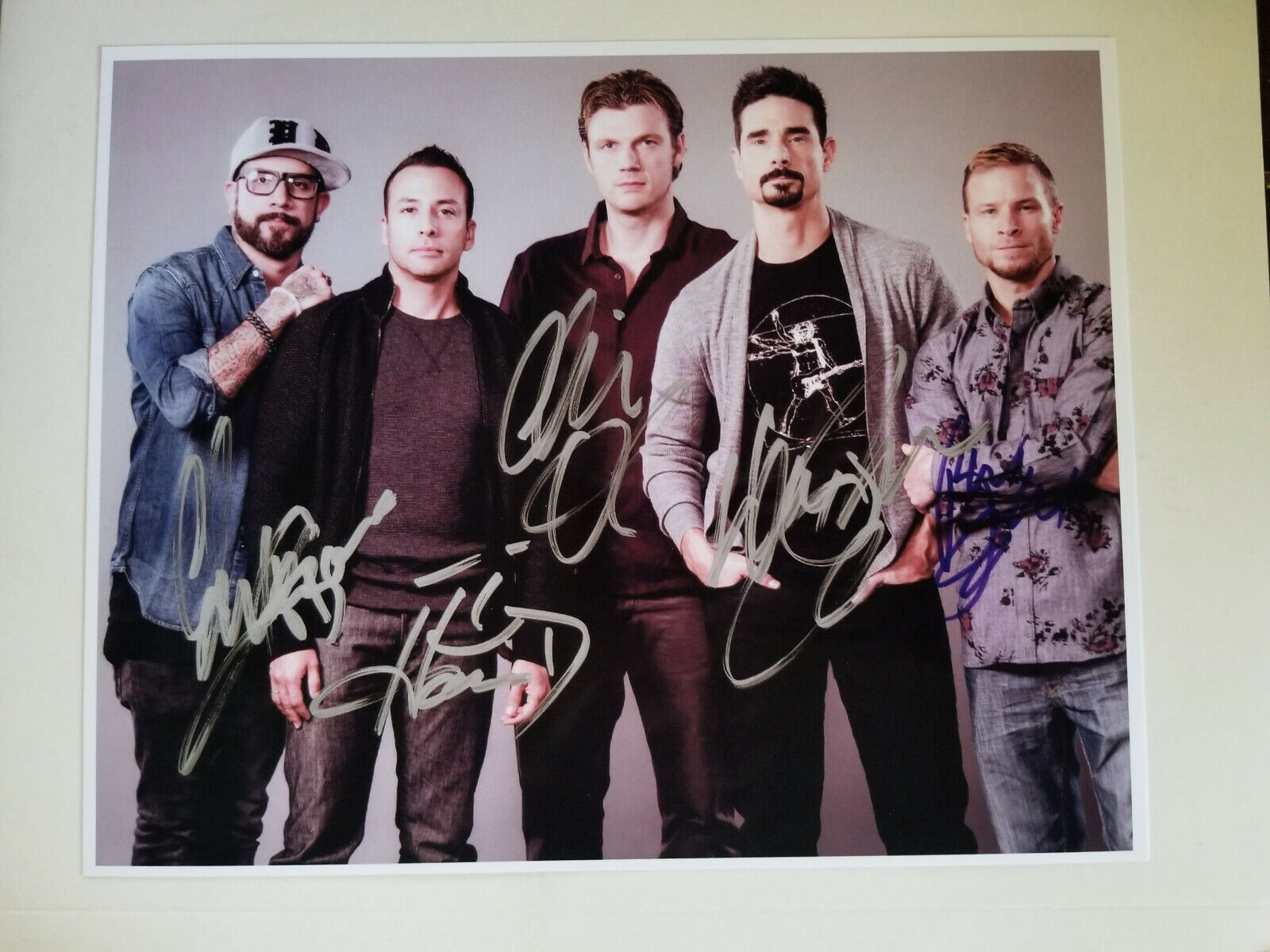 Backstreet Boys Signed 8x10 Photo Poster painting RP -  ShipN!!!