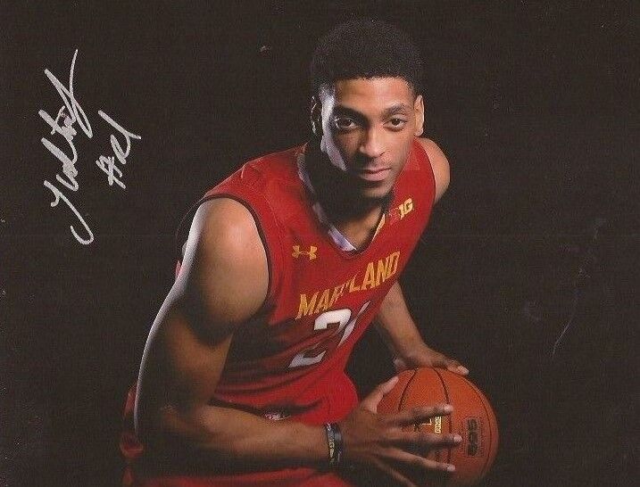 Justin Jackson signed Maryland Terrapins 8x10 Photo Poster painting Terps autographed 2