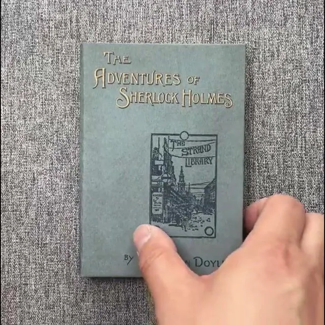 The Adventures Sherlock Holmes by Arthur Conan Doyle Book Wallet