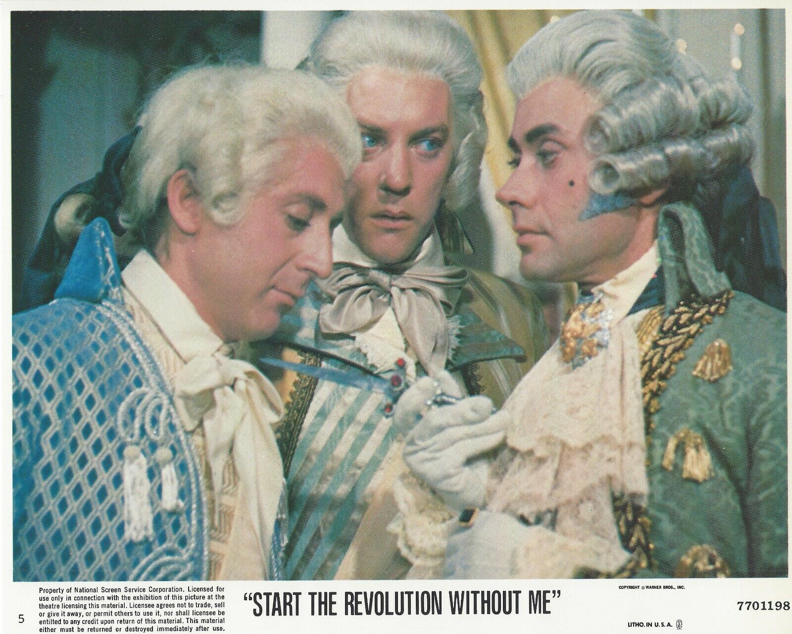 Start The Revolution Without Me Original 8x10 Lobby Card Poster Photo Poster painting 1970 #5