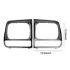 1 Pair Headlight Frame 5EM72SW1 Headlamp Bezel Cover for Jeep Cherokee 1998-2002