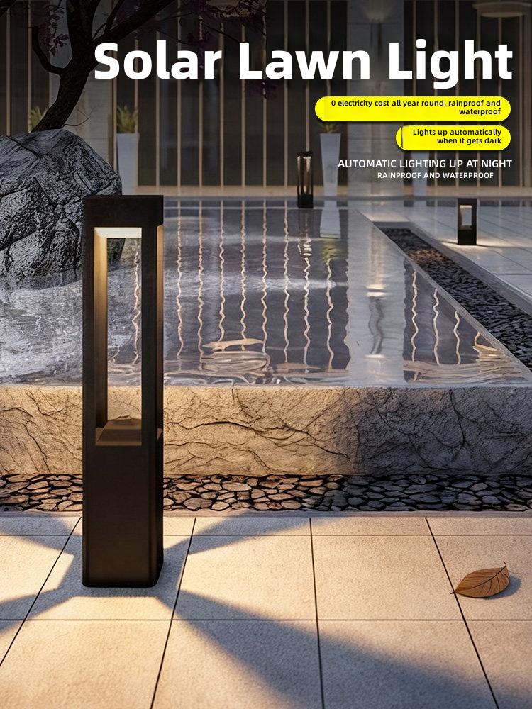 Solar Lawn Light &ndash; Automatic Outdoor Lighting for Garden, Patio, and Pathway