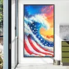 Diamond Painting-DIY Full Round Drill Flying Eagle(70*40 CM)