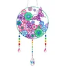 DIY Diamond Painting Suncatcher Hanging Pendant Kit(Butterfly Flower)