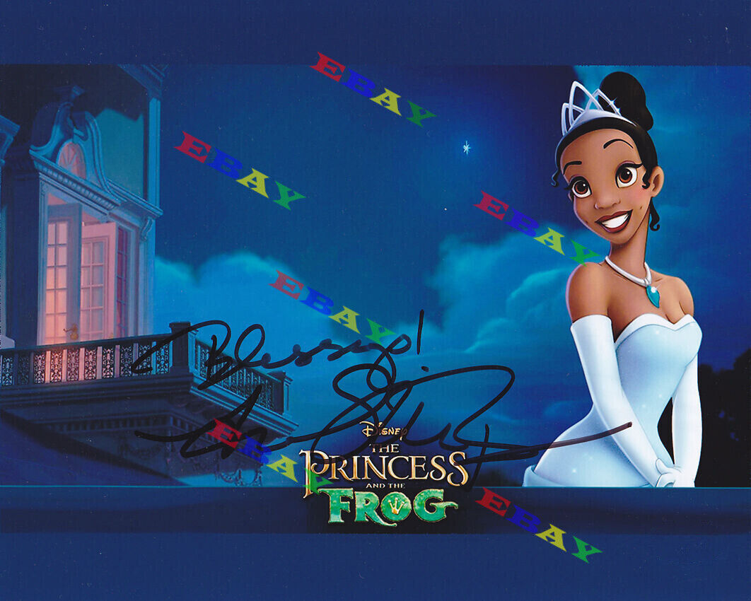 Anika Noni Rose Disney Voice of Princess and the Frog Signed 8x10 Photo Poster painting Reprint