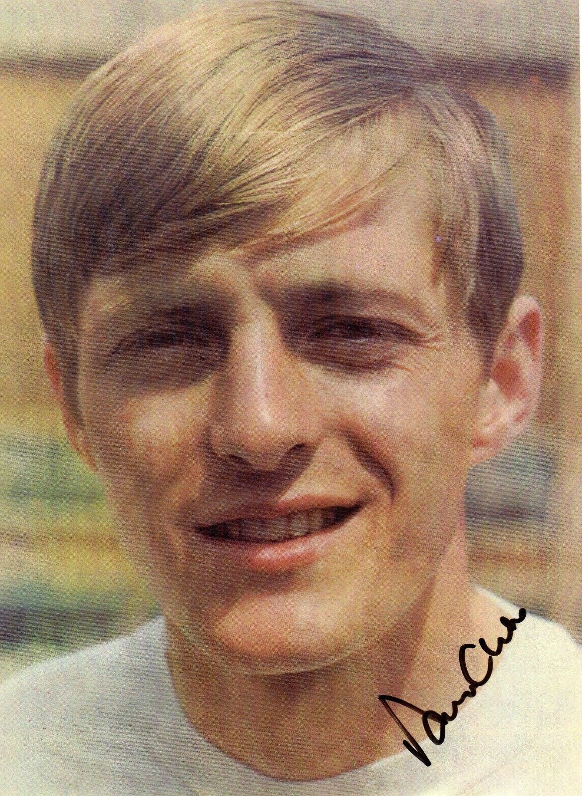 ALLAN CLARKE AUTOGRAPH, Sniffer, LEEDS UNITED, ENGLAND