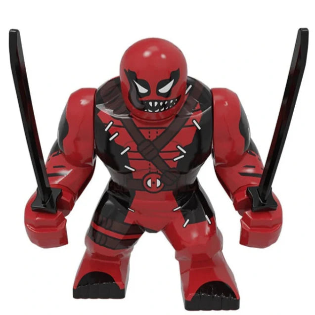Venompool Custom Marvel Superhero Large Minifigure Minifigure Bricks monstertoys
