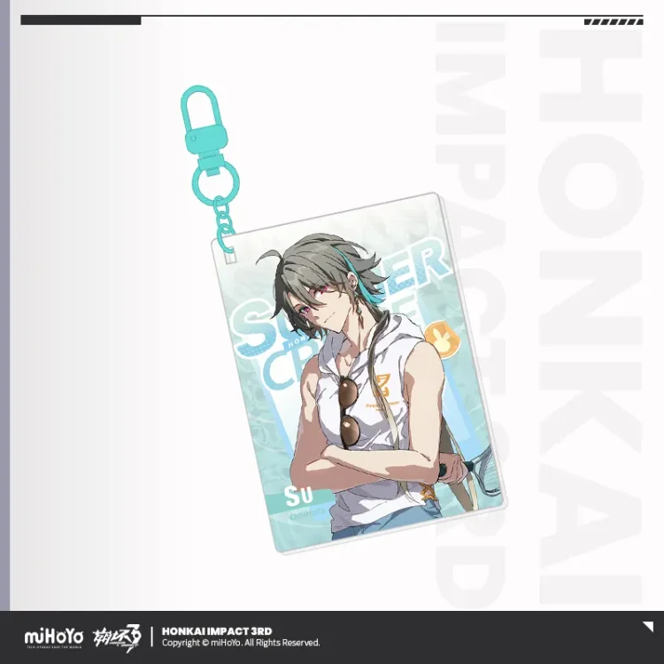 Summer Series Keychain [Original Honkai Official Merchandise]
