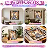 5D DIY Diamond Art Painting Kit Partial Drill(Sakura Pavilion Beauty)