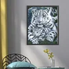 Bead Embroidery-9CT Printed Partial Embroidery-Tiger(45*57cm)