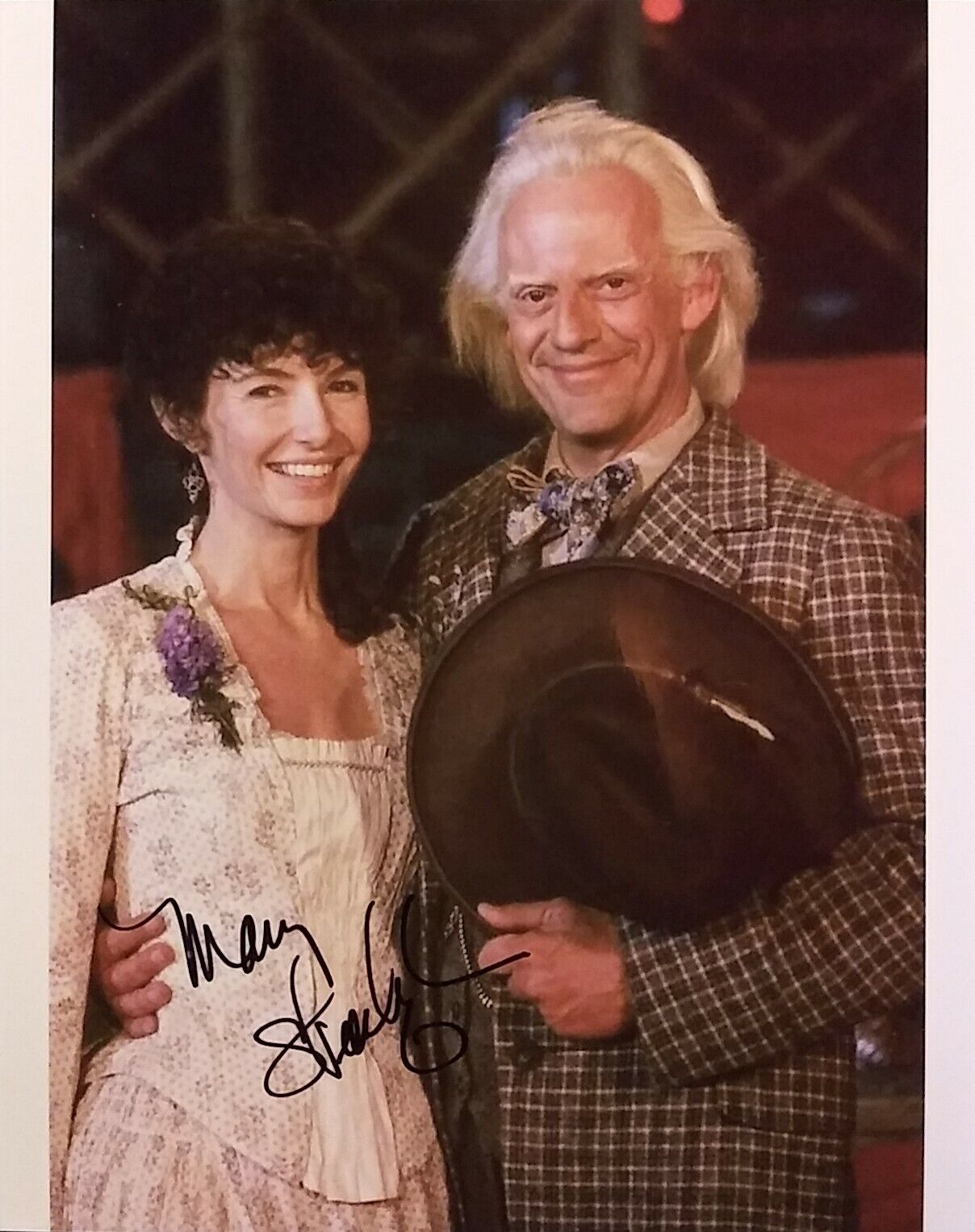 Mary Steenburgen signed 8x10