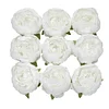 10 Pack | 3" White Artificial Silk DIY Craft Peony Flower Heads