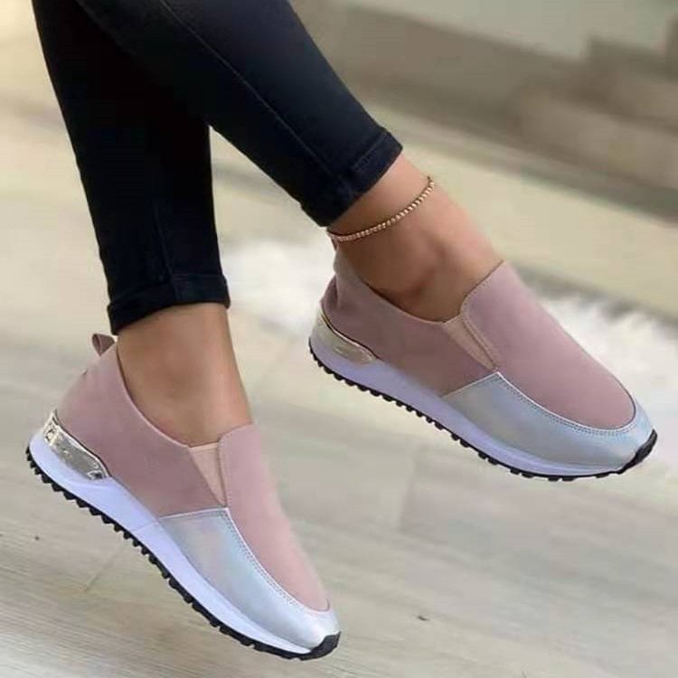 Women's Outdoor Casual Shoes Multicolor Round Toe Sports Tennis Shoes
