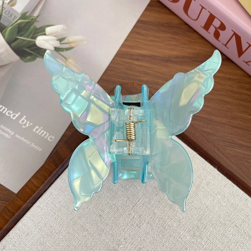 Women’s IG Style Sweet Artistic Butterfly Acetic Acid Sheets Hair Claws