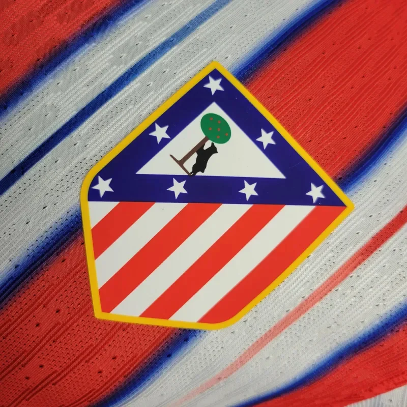 24/25 Atletico Madrid Home Player Version Football T-Shirt Thai Quality