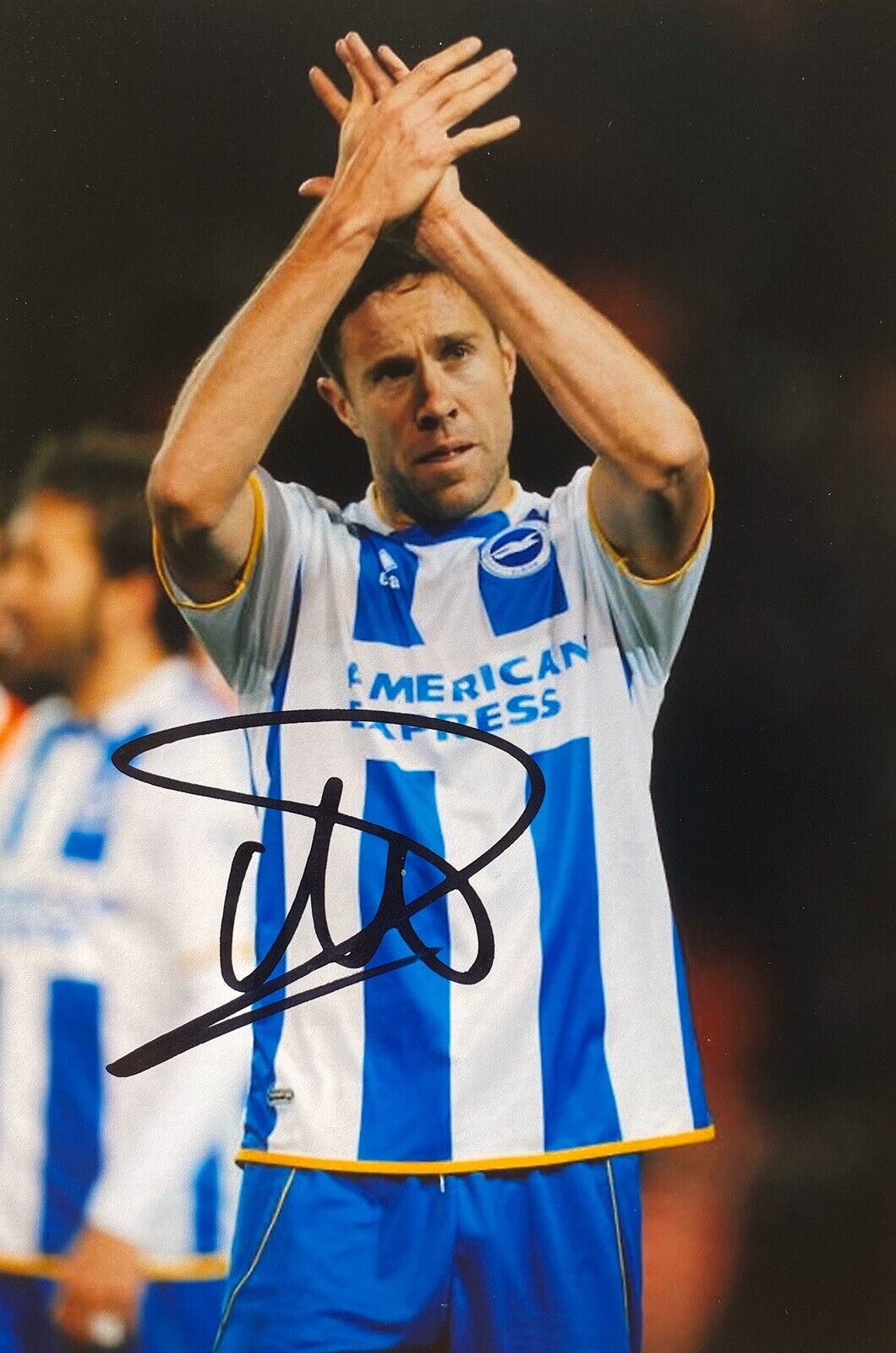 Matthew Upson Hand Signed 6X4 Photo Poster painting - Brighton & Hove Albion 2