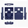 Silicone Protective Case for ANBERNIC RG477V Handheld Game Console Washable Soft Silicone Cover with Lanyard Includes 4 Button Caps Anti-Scratch