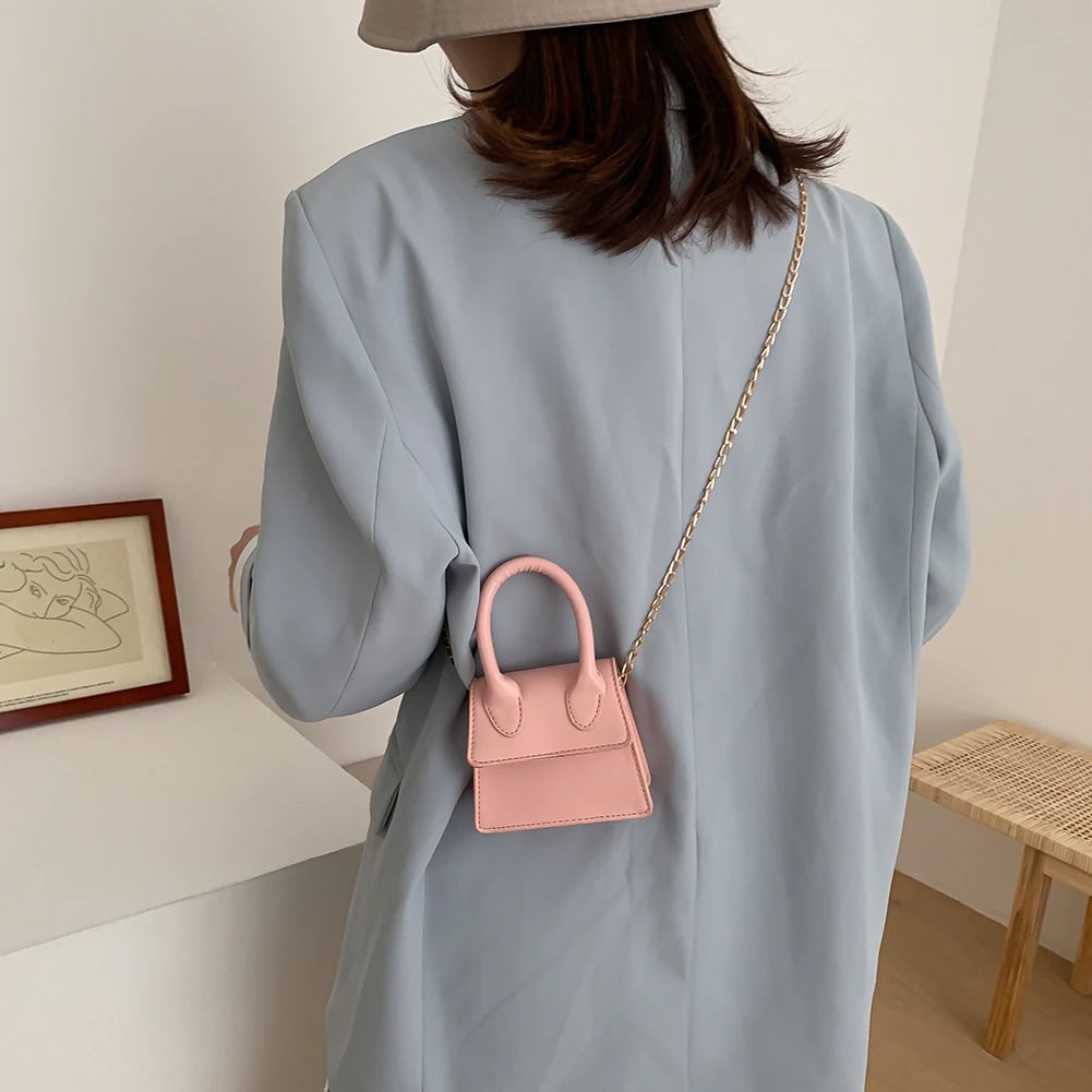 NEW Crossbody Bag For Women 2022 Mini Chain Shoulder Bag hasp Small Messenger Bag Womens Handbags and Purses evening clutch bags