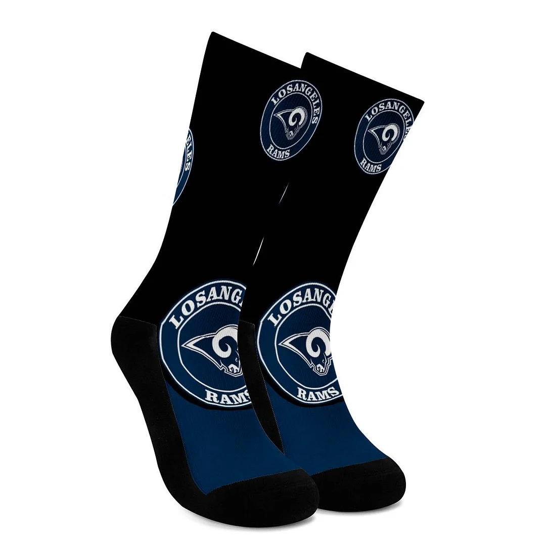 Los Angeles Rams For Bare Feet Crew Socks