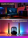 RGB microphone light, e-sports room creative colorful ambient light, desktop ornament, colorful light
