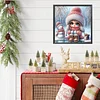 Snow Girl - Diamond Painting - Partial Special Shaped Drill(Canvas|30*30cm)