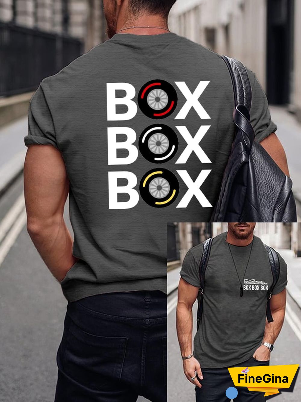 Men's Racing Casual T-Shirt