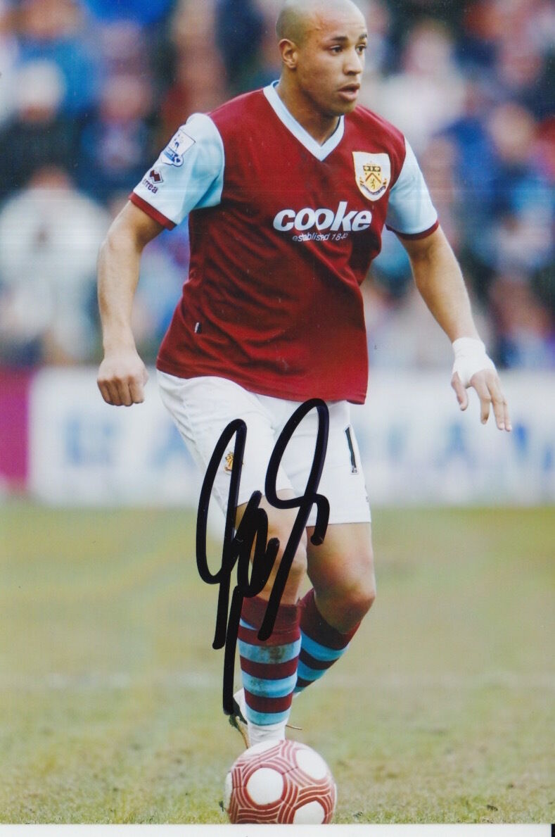 BURNLEY HAND SIGNED TYRONE MEARS 6X4 Photo Poster painting.