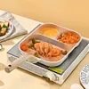 3in1 Egg Frying Pan Breakfast Nonstick Omelet Pan for Gas Stove Induction Cooker