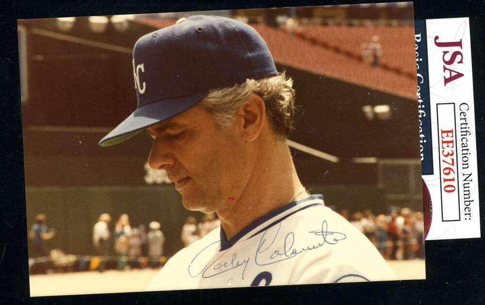 Rocky Coalvito JSA Coa Hand Signed Original Royals Photo Poster painting Autograph