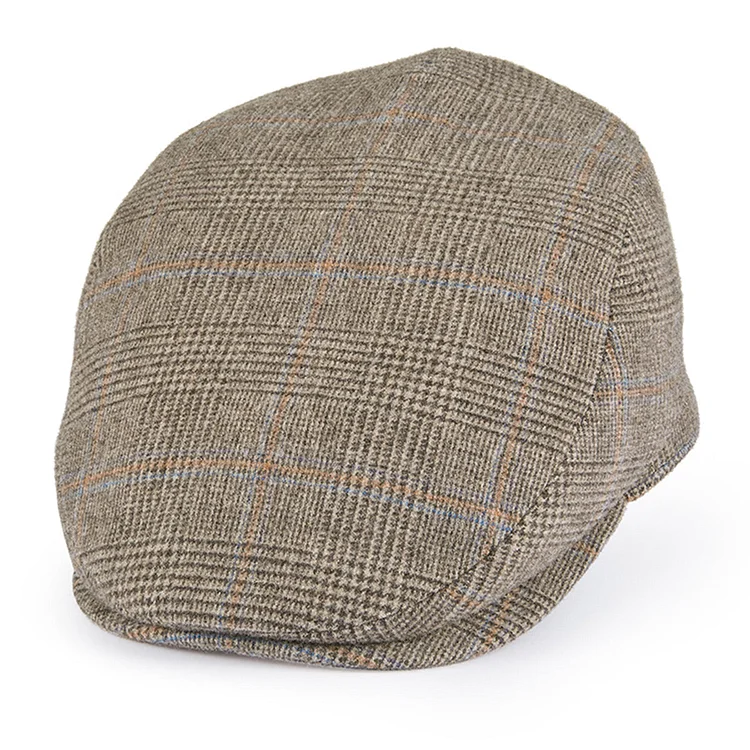 Escorial Wool Grosvenor Flat Cap